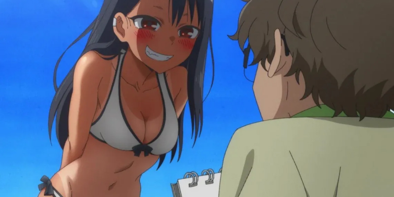 Nagatoro popularna postać z Tanlines